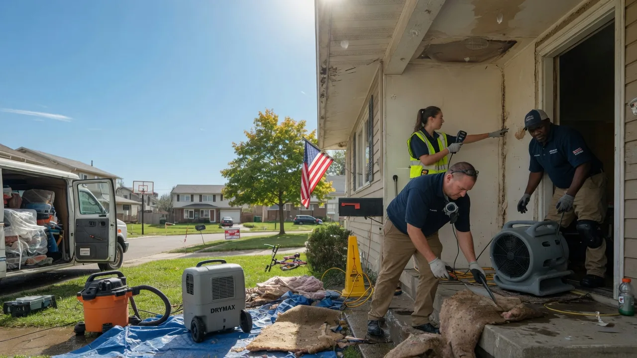 Water Damage Restoration in Wellsville, KS near me